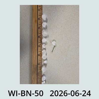 Hail Obs Photo