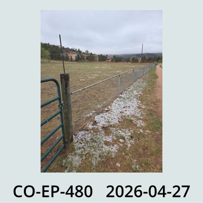 Hail Obs Photo