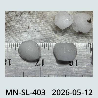 Hail Obs Photo
