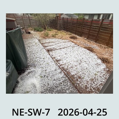 Hail Obs Photo