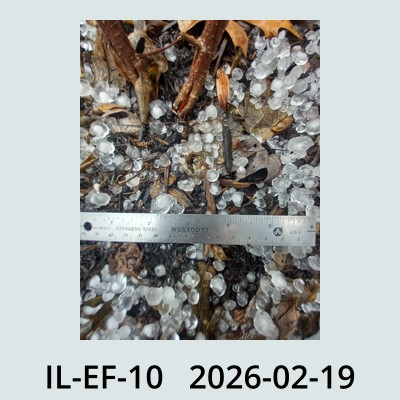 Hail Obs Photo