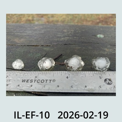 Hail Obs Photo