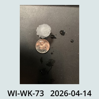 Hail Obs Photo
