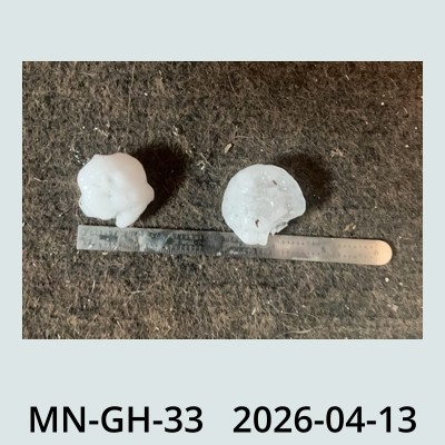 Hail Obs Photo