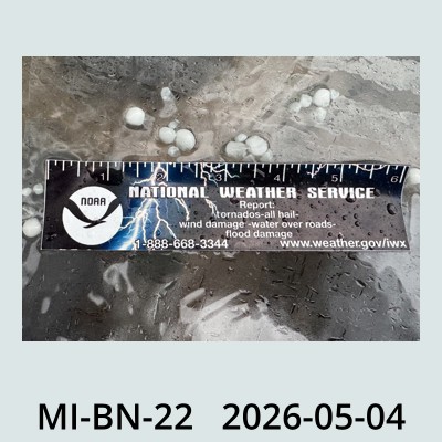 Hail Obs Photo
