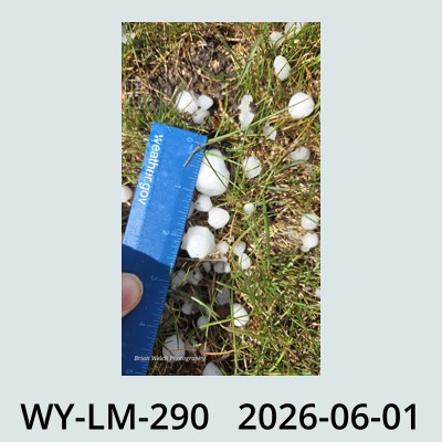 Hail Obs Photo