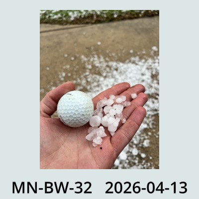 Hail Obs Photo