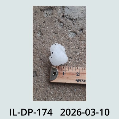 Hail Obs Photo