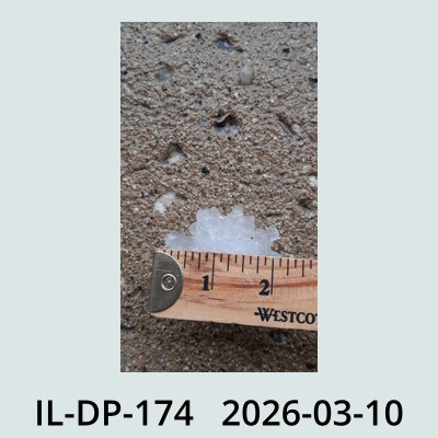 Hail Obs Photo