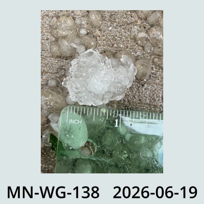 Hail Obs Photo