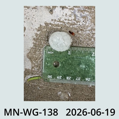 Hail Obs Photo