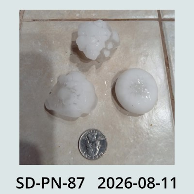 Hail Obs Photo