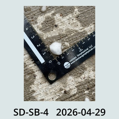 Hail Obs Photo