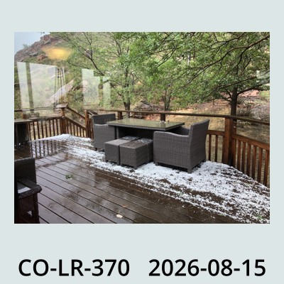 Hail Obs Photo