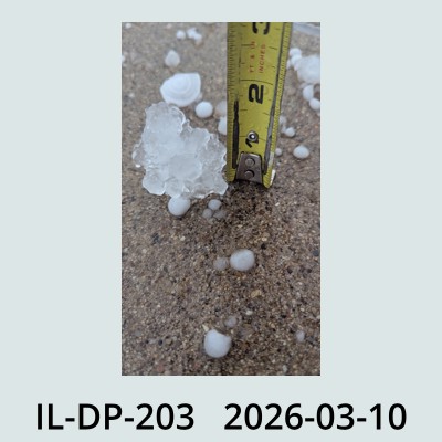 Hail Obs Photo