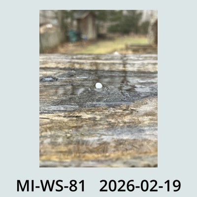 Hail Obs Photo
