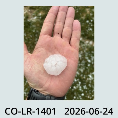 Hail Obs Photo