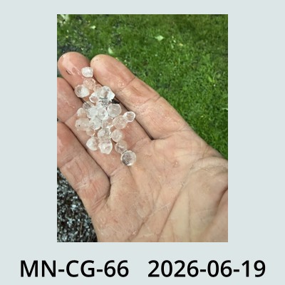 Hail Obs Photo