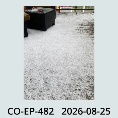 Hail Obs Photo