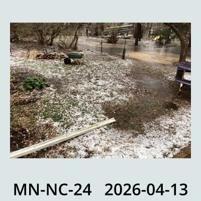 Hail Obs Photo