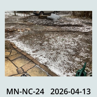 Hail Obs Photo