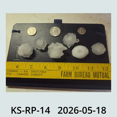 Hail Obs Photo