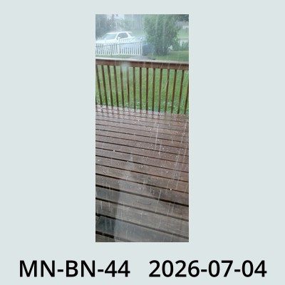 Hail Obs Photo