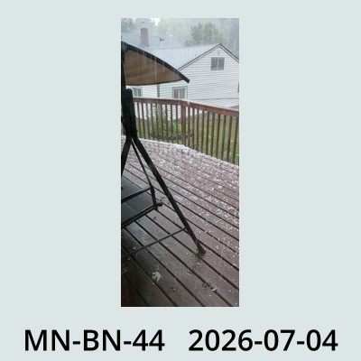 Hail Obs Photo