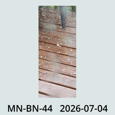 Hail Obs Photo