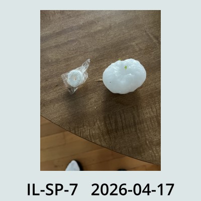 Hail Obs Photo