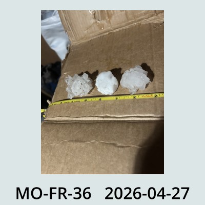 Hail Obs Photo