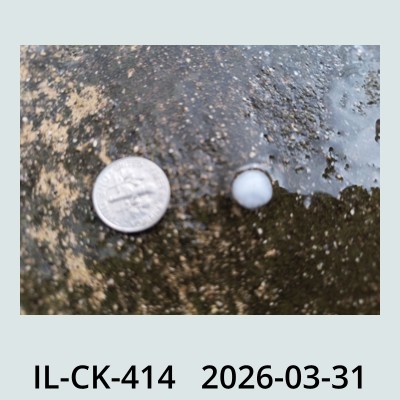 Hail Obs Photo