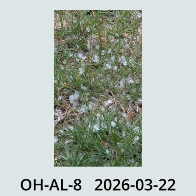 Hail Obs Photo