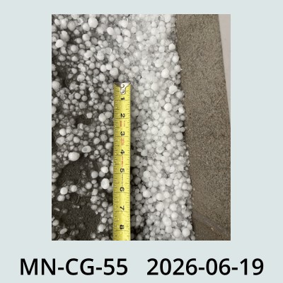 Hail Obs Photo