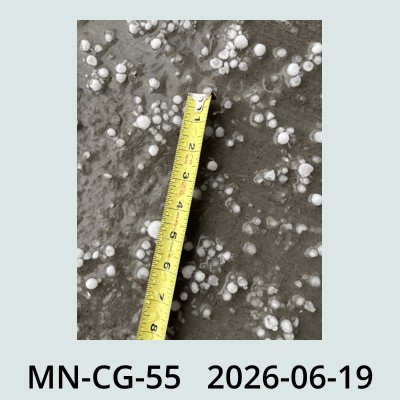 Hail Obs Photo