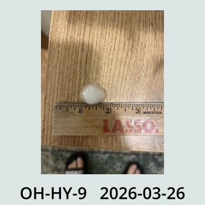 Hail Obs Photo