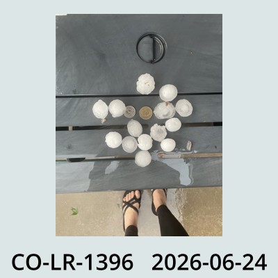 Hail Obs Photo