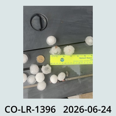 Hail Obs Photo