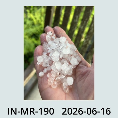 Hail Obs Photo