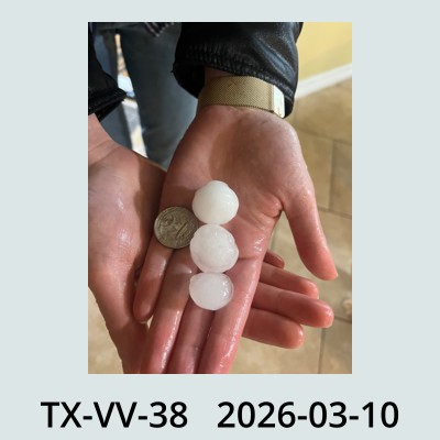 Hail Obs Photo