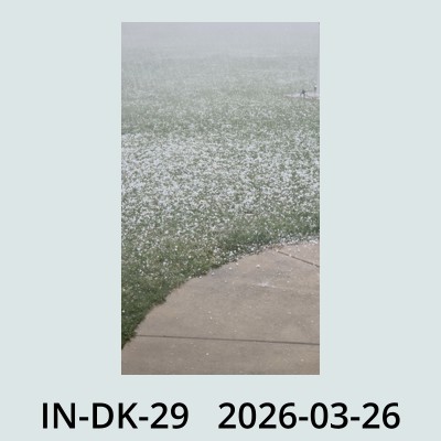 Hail Obs Photo