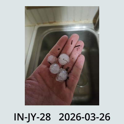Hail Obs Photo