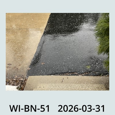 Hail Obs Photo