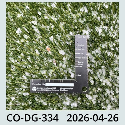 Hail Obs Photo