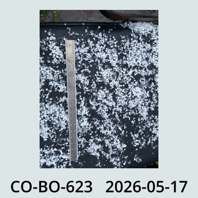 Hail Obs Photo