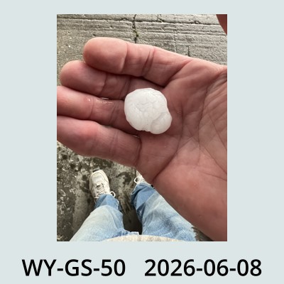 Hail Obs Photo