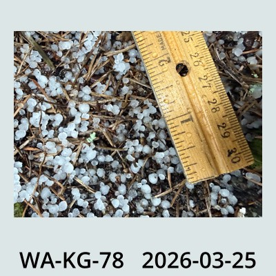 Hail Obs Photo