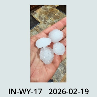 Hail Obs Photo