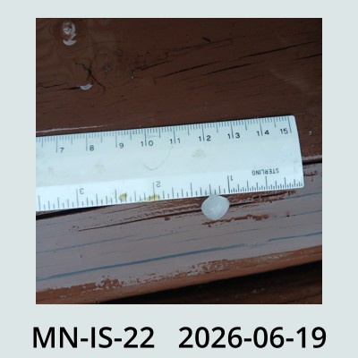 Hail Obs Photo