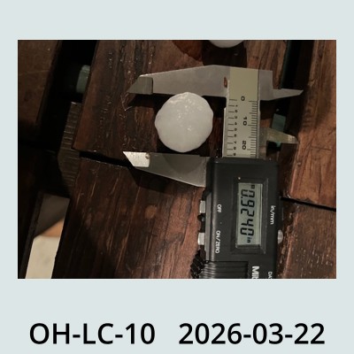 Hail Obs Photo